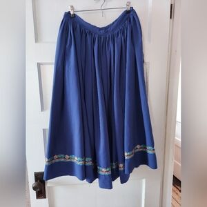 Handmade Vintage Full Circle Skirt